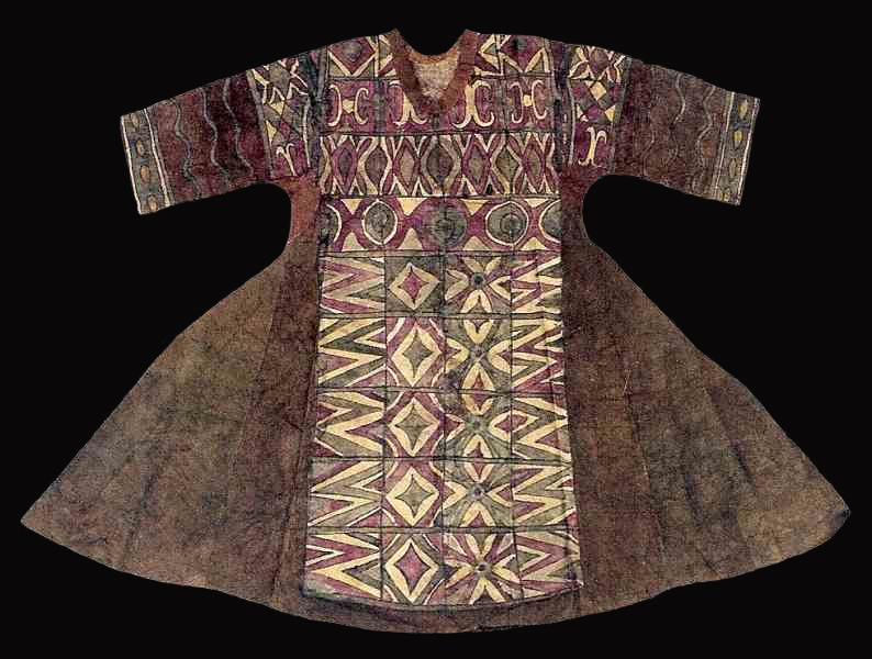 61: Woman's Bark Cloth Dress