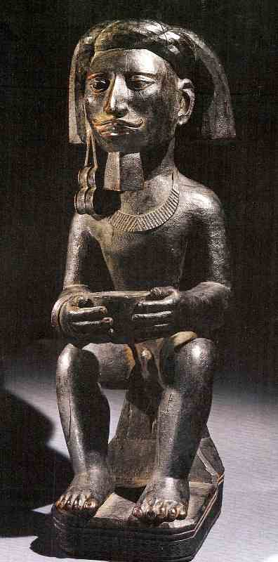 1: Wood Ancestor Figure
