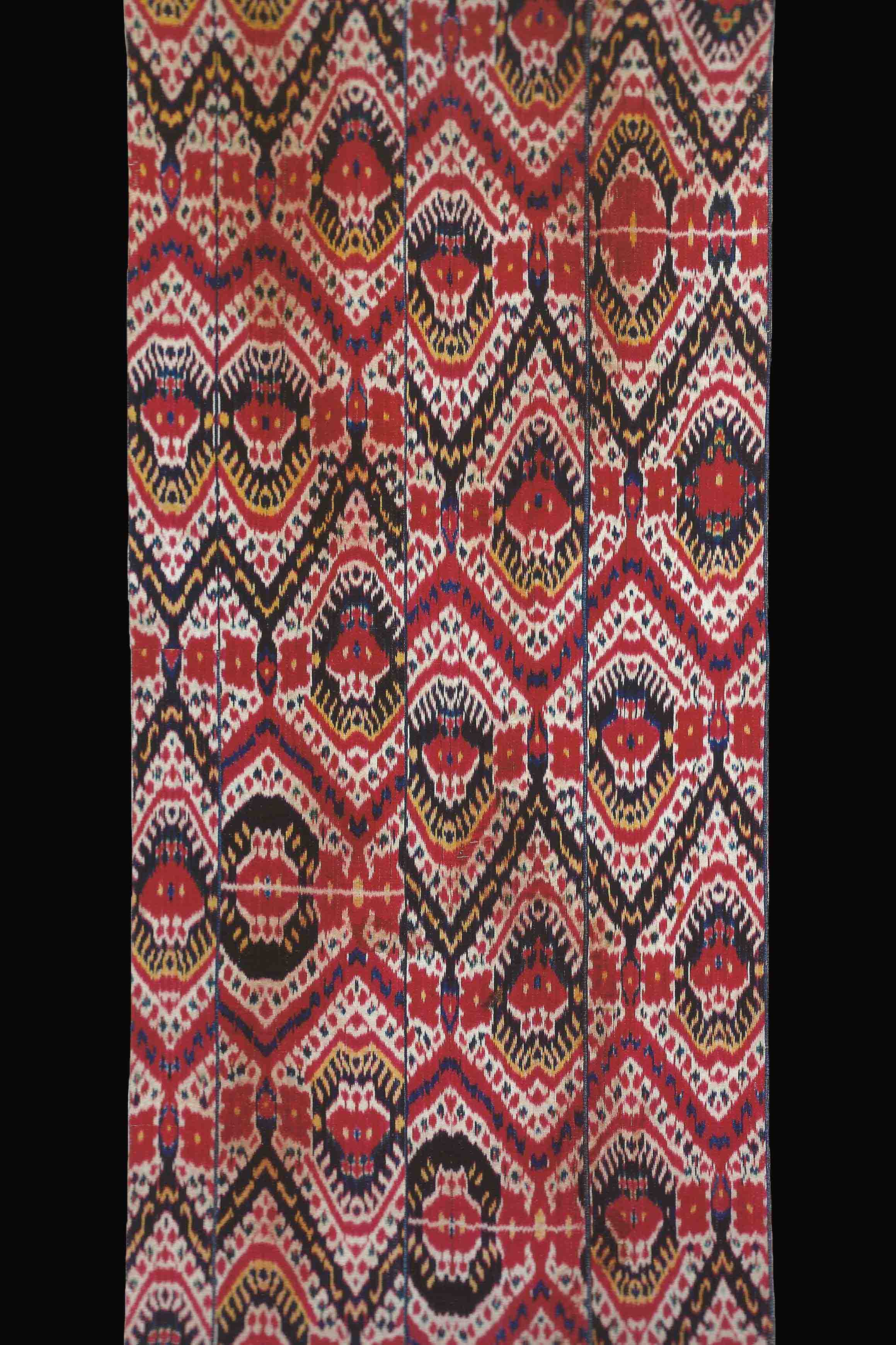 52: Ikat Dyed Wall Hanging