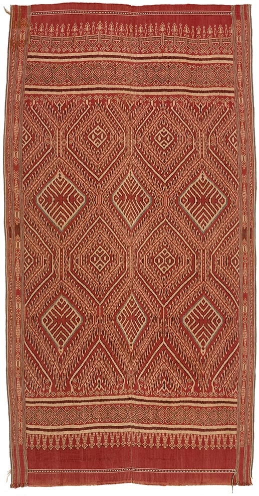 55: Ikat dyed textile (Pua)