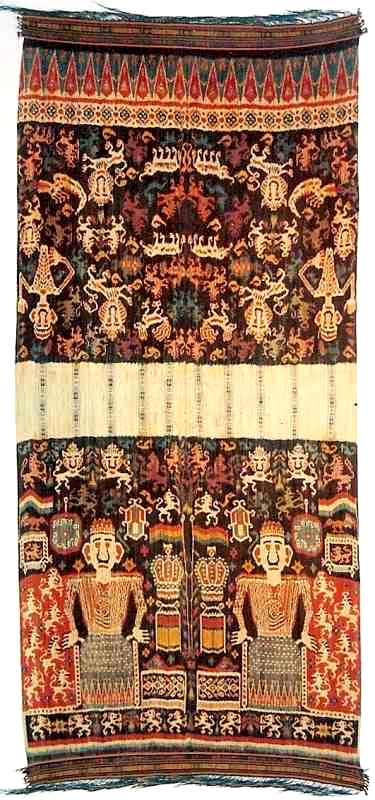 58: Ikat Dyed Wall Hanging (“Hinggii”)