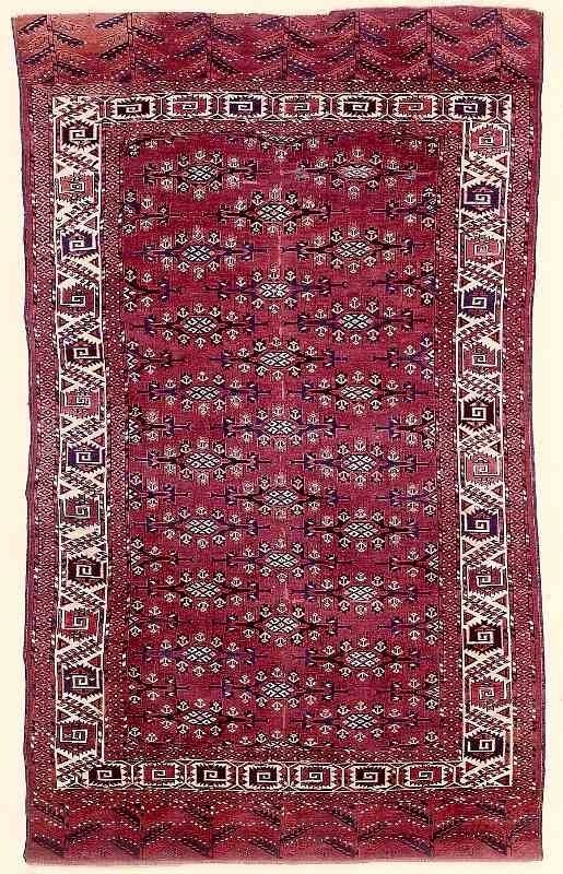60: Pile Carpet with “Kepse Gul” Motifs