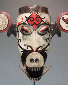 Nepal, mask, wood